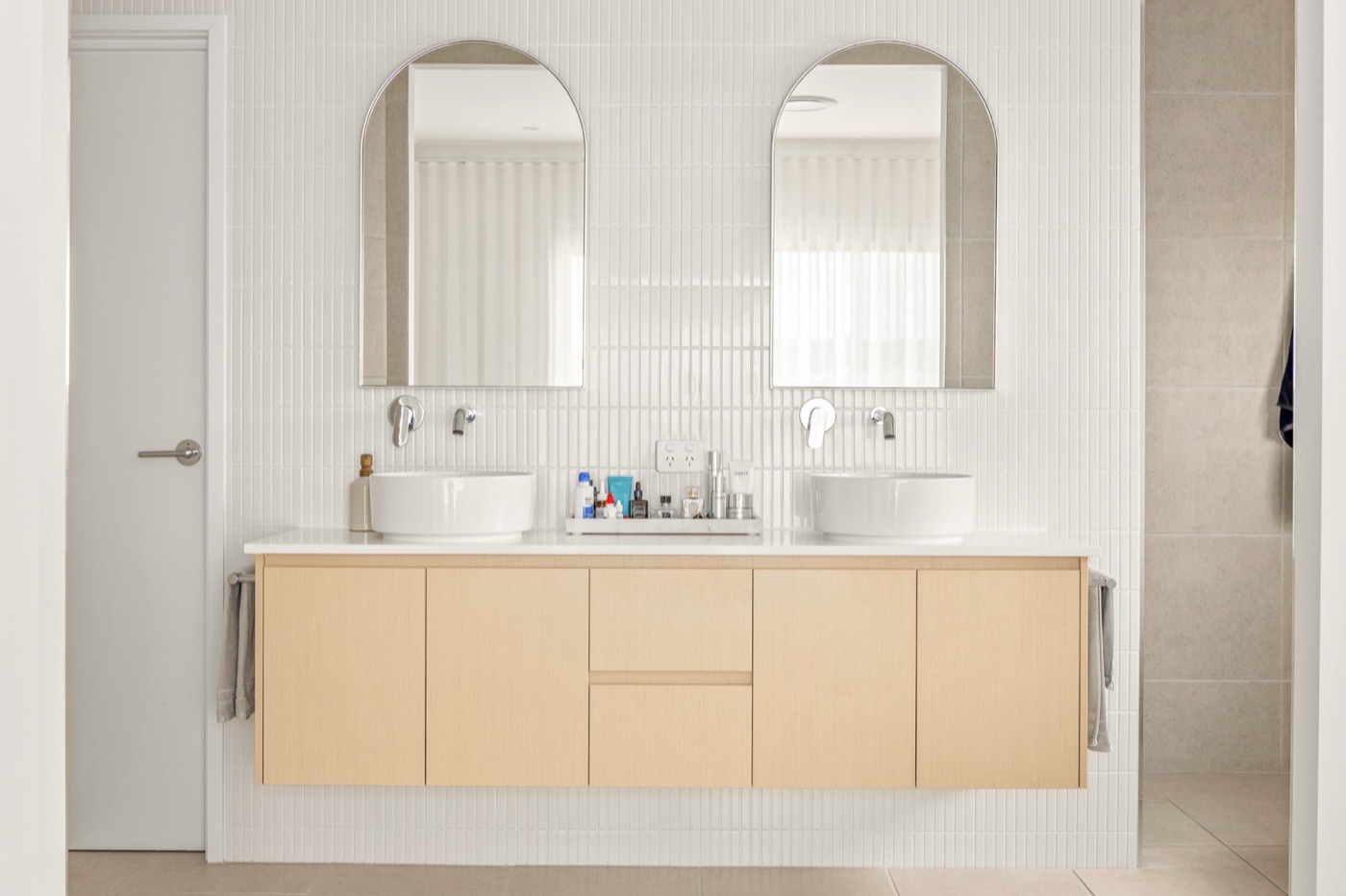 Double vanity bathroom, Brisbane